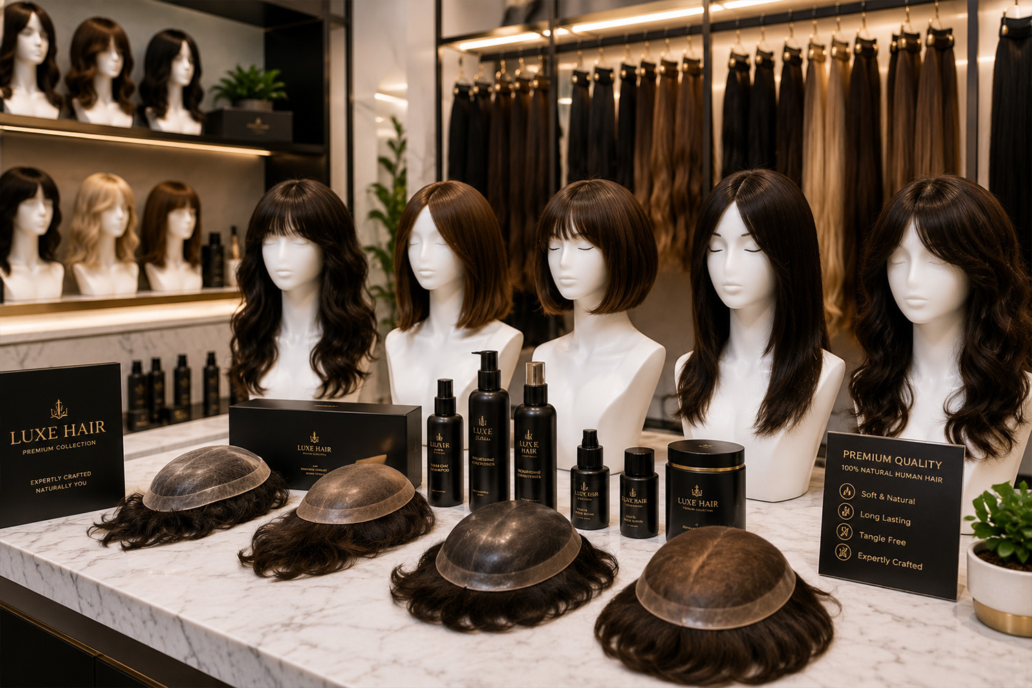 Wig consultation for customers